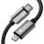 Apple MFI Certified Type-C to Lightning Woven Cable with Aluminum Housing - 10FT
