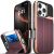 vCommute iPhone 16 Pro Wallet Case - Red