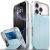  *NEW COLOR* - vCommute iPhone 16 Pro Wallet Case - Pastel Blue