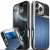 vCommute iPhone 16 Pro Max Wallet Case - Blue