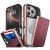*NEW COLOR* - vCommuteX iPhone 16 Pro MagSafe Compatible Wallet Case - Red
